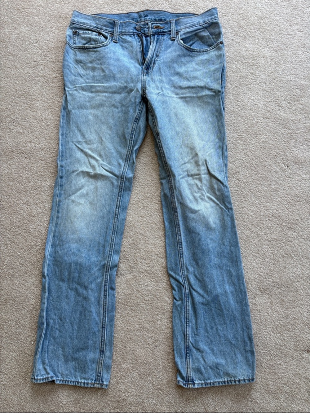 Old Navy Men's Light Blue Bootcut Jeans